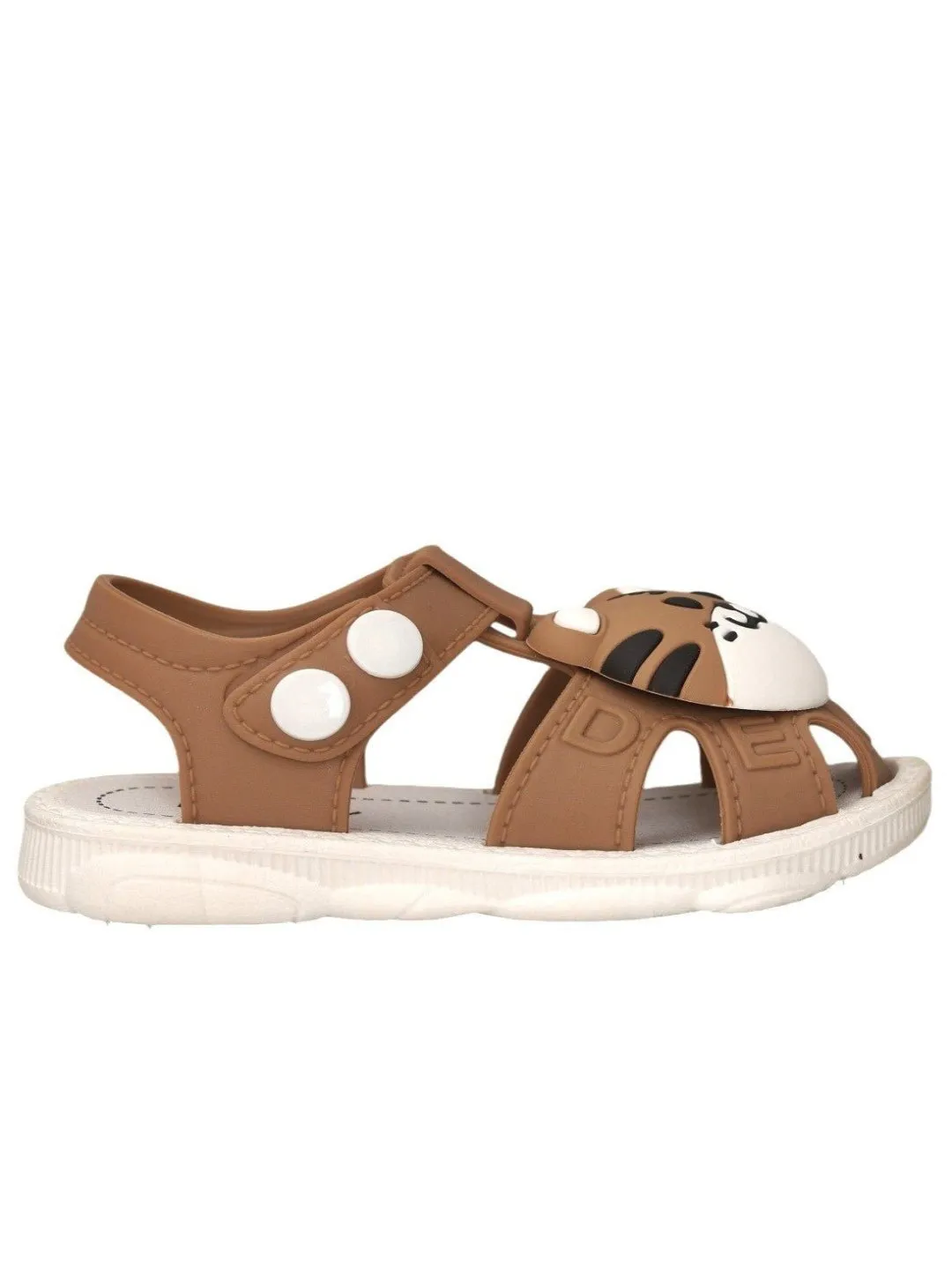 Adorable Tiger Plush Strap Sandals For Boys