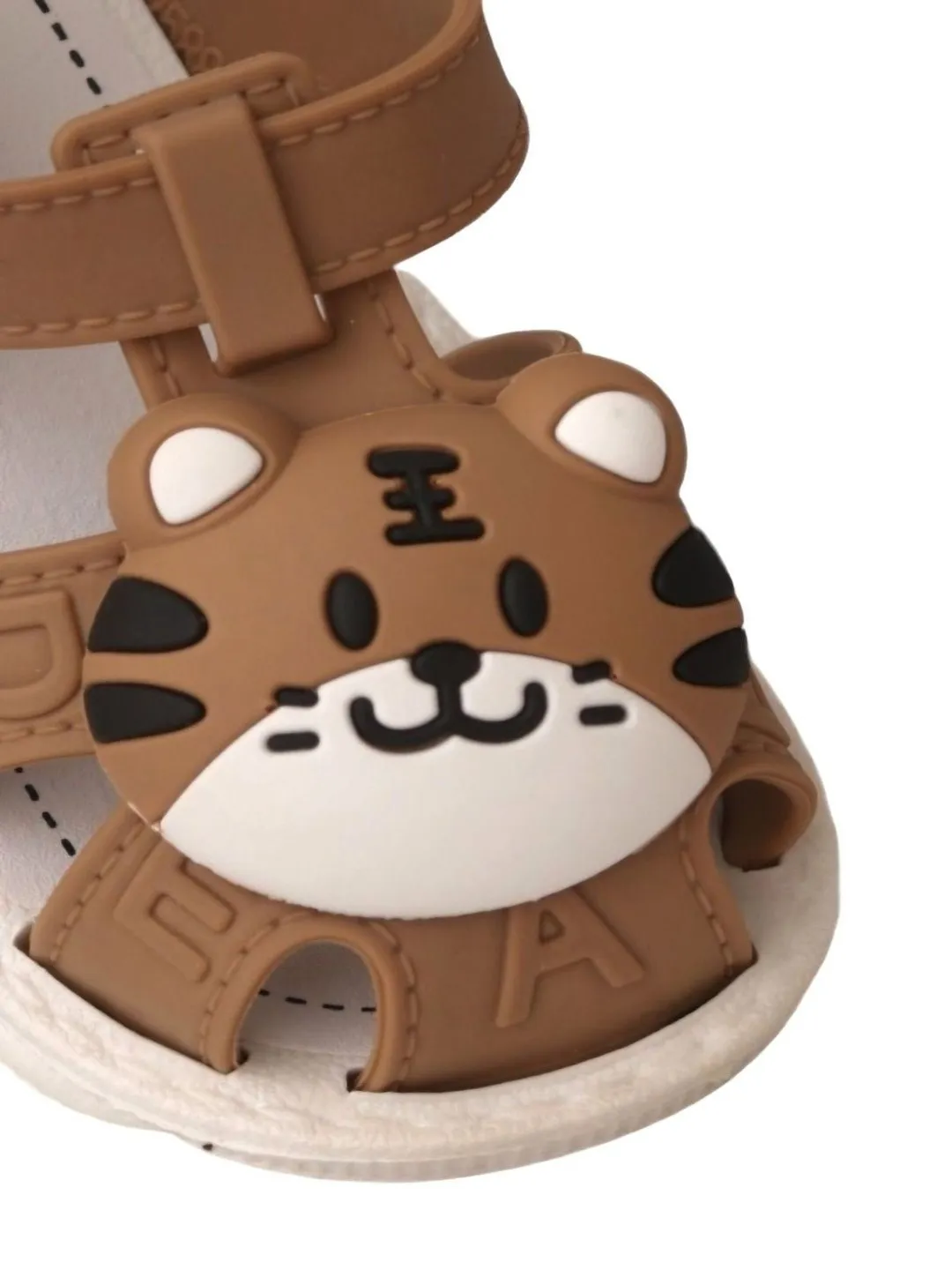 Adorable Tiger Plush Strap Sandals For Boys