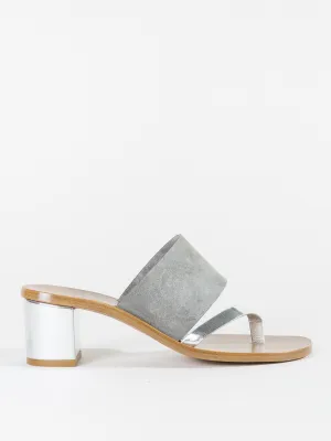 alta suede heel sandal