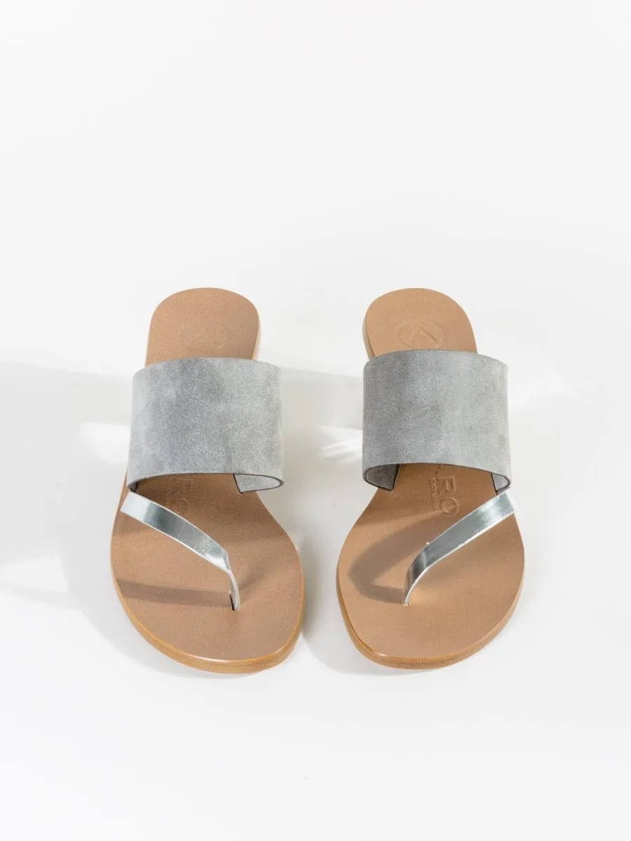 alta suede heel sandal