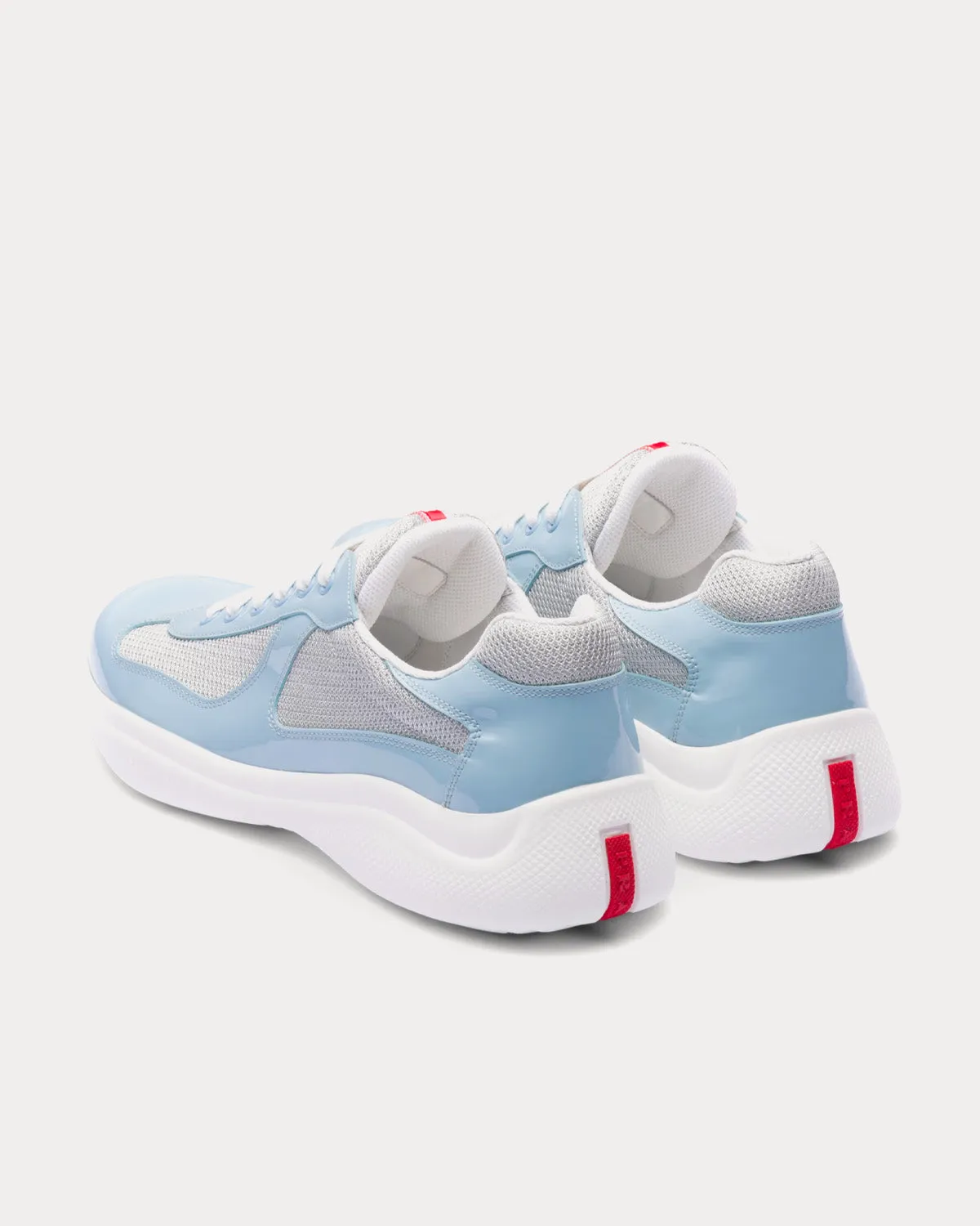 America's Cup Silver / Celeste Low Top Sneakers
