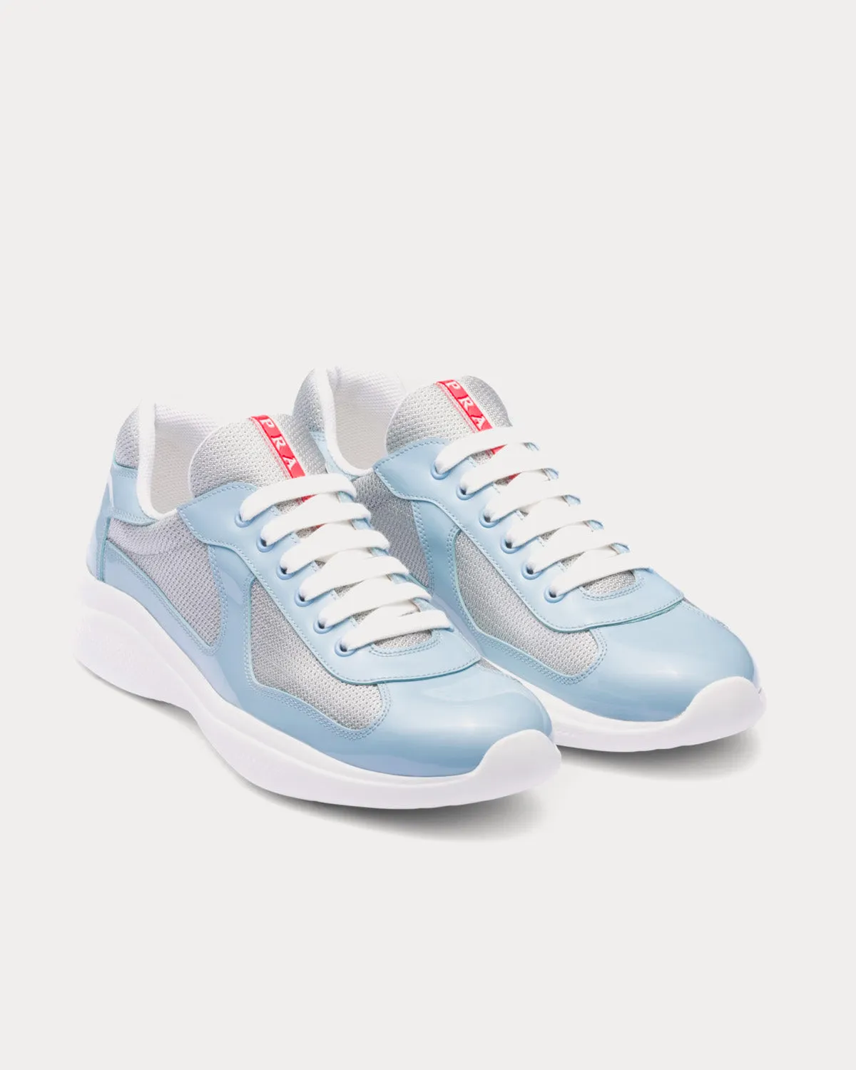 America's Cup Silver / Celeste Low Top Sneakers