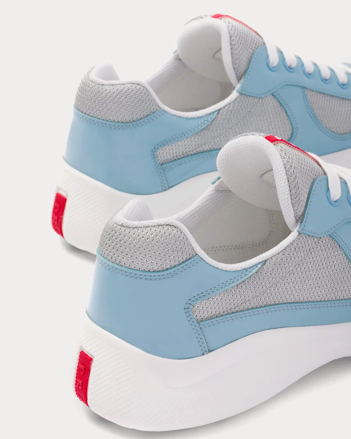 America's Cup Silver / Celeste Low Top Sneakers