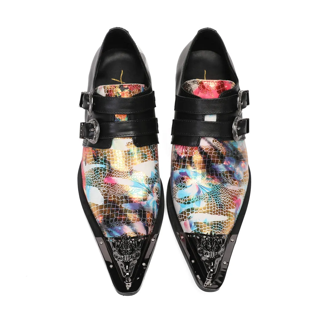 AOMISHOES™ Ondulazione Metal Tip Shoes 9199