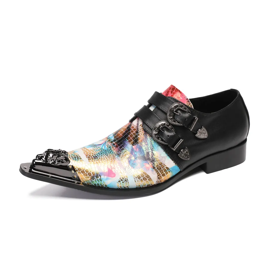 AOMISHOES™ Ondulazione Metal Tip Shoes 9199