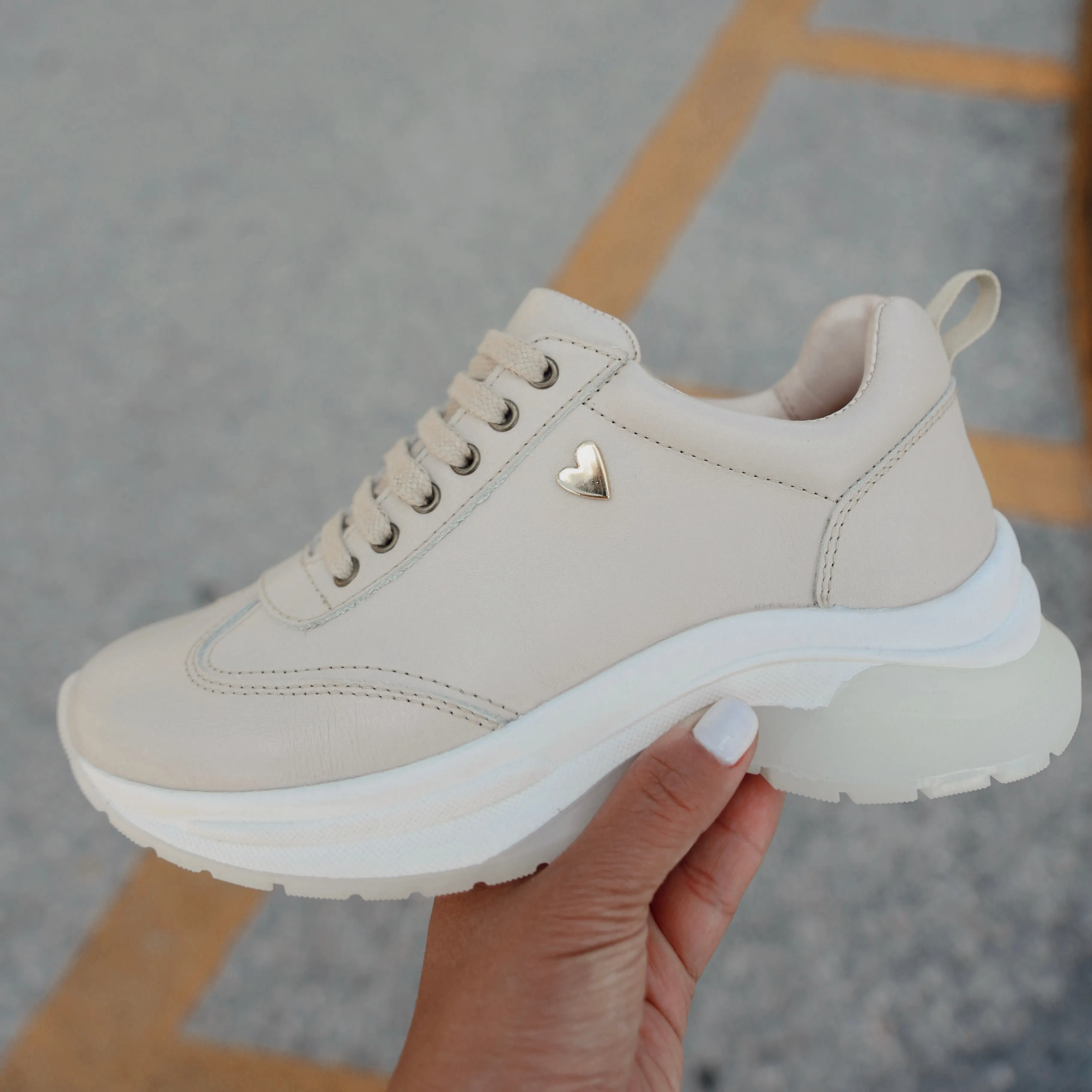 Ayra Sneakers - Beige
