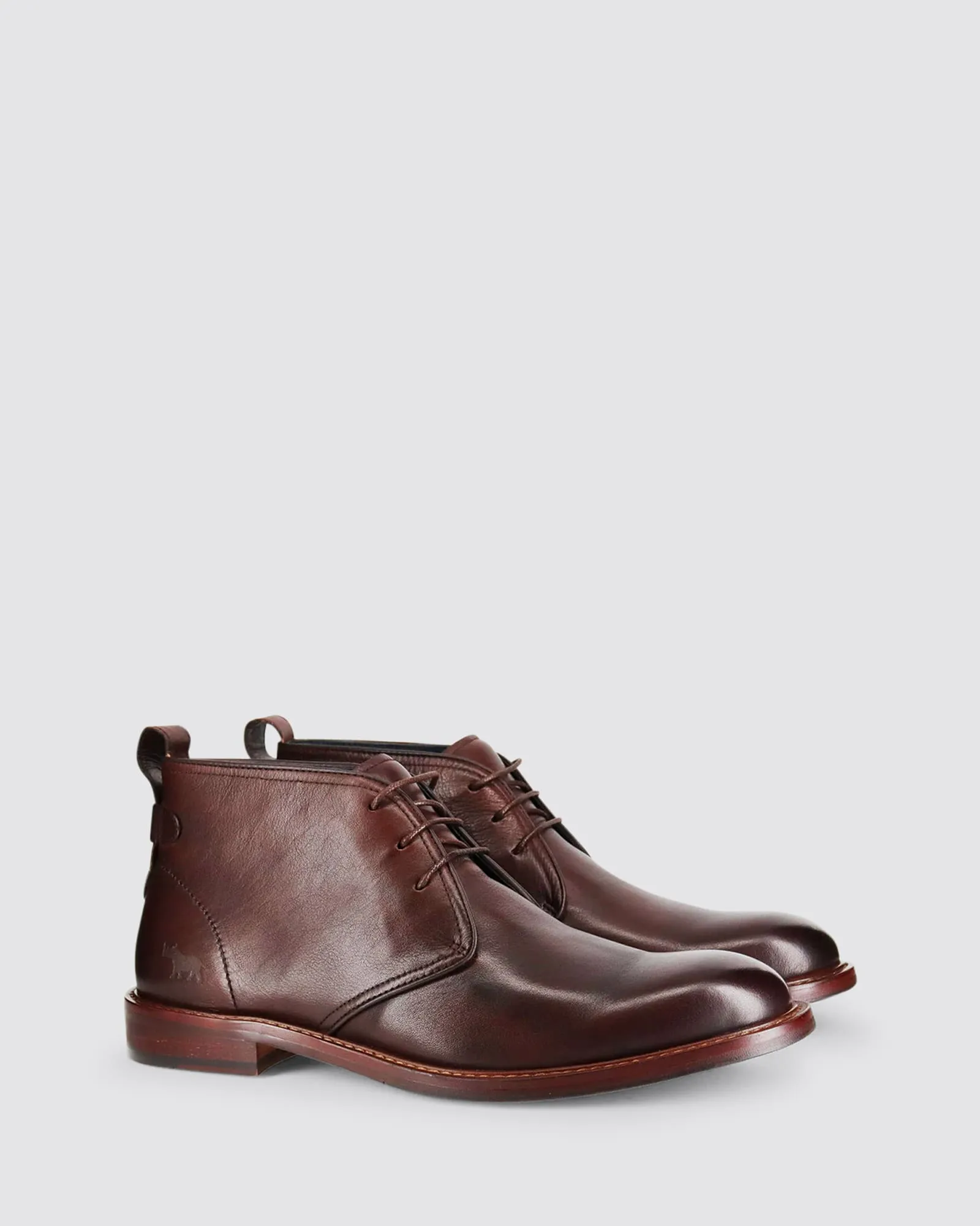BAIL DRESS SHOES DARK BROWN LEATHER