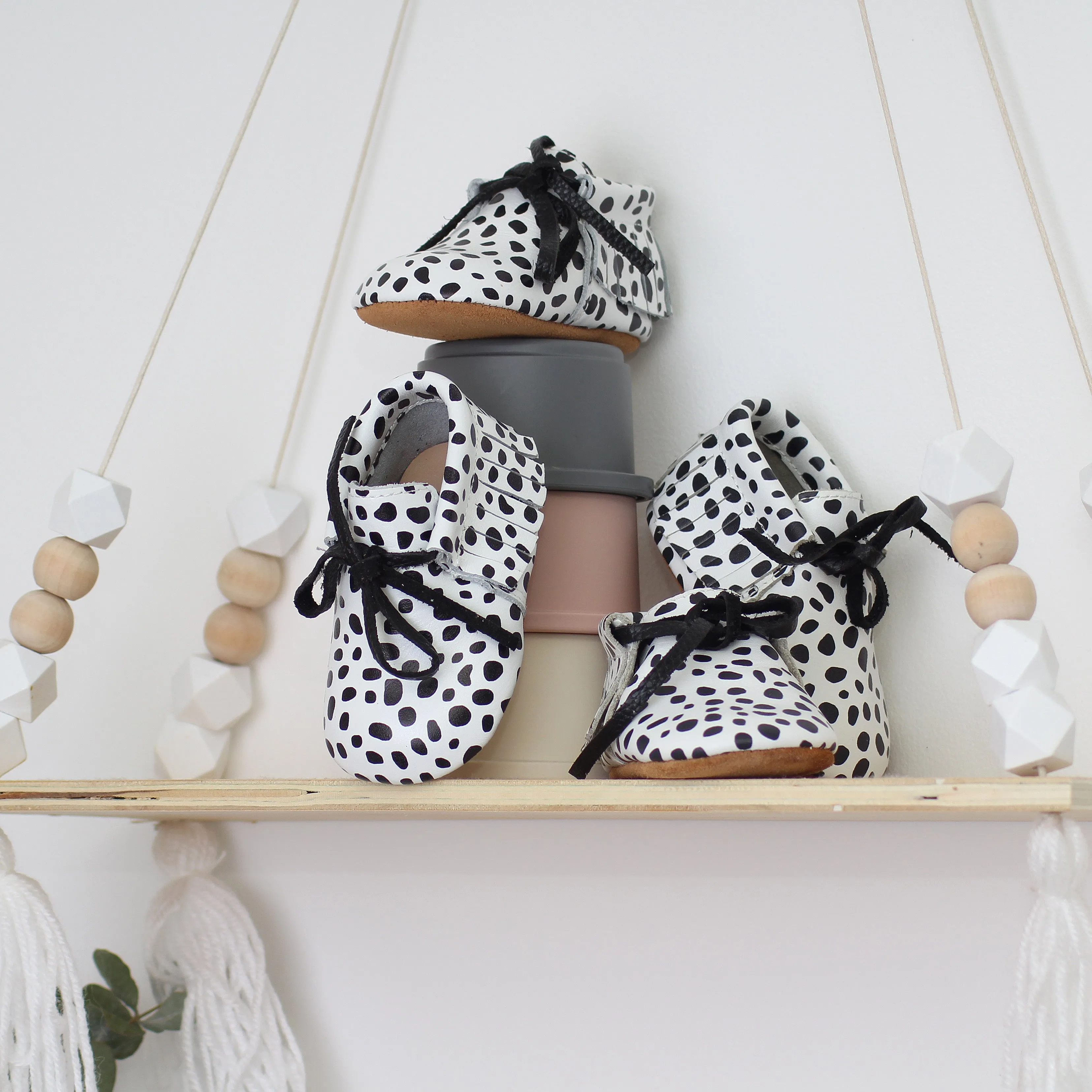 Bowie Animal Print Unisex Moccasins