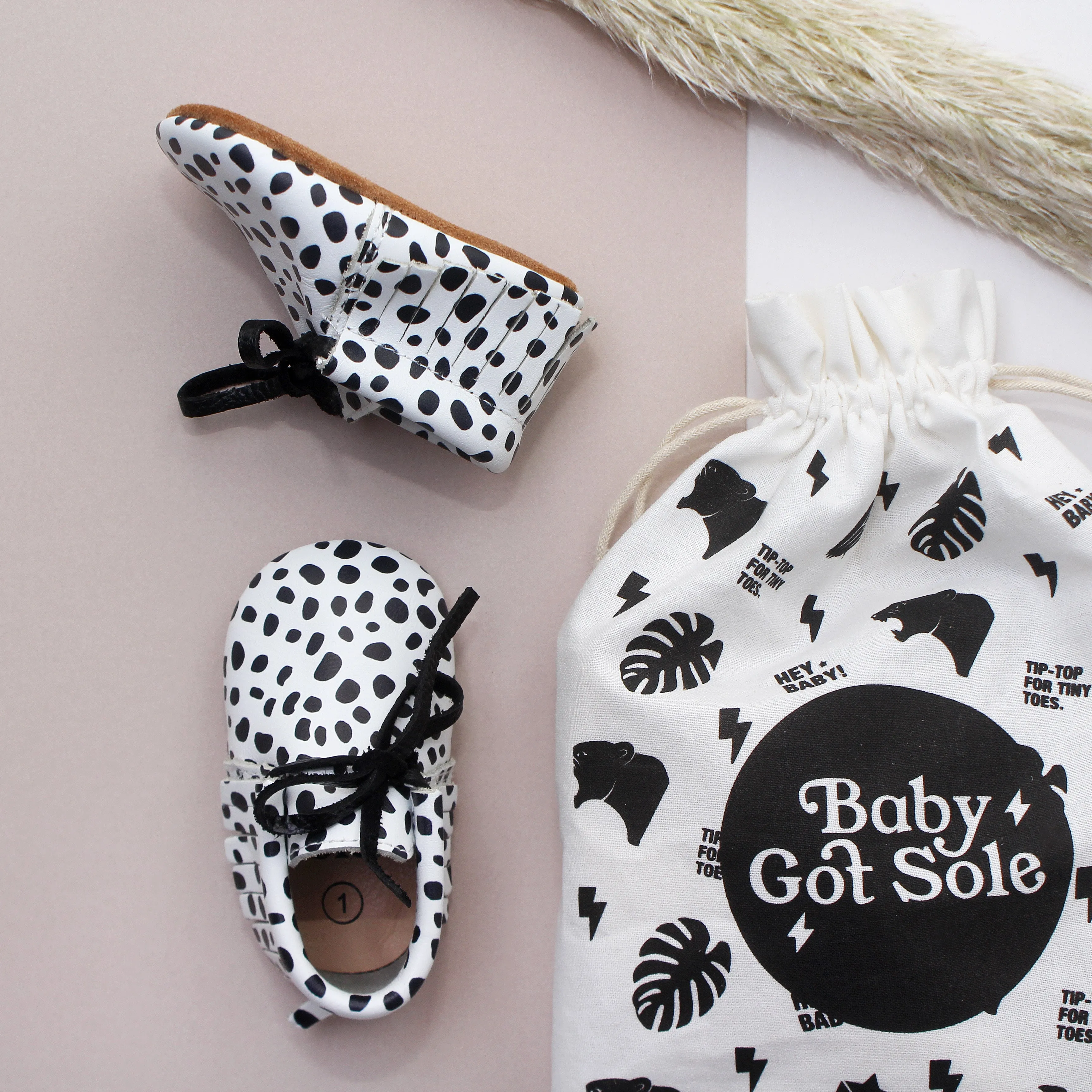 Bowie Animal Print Unisex Moccasins