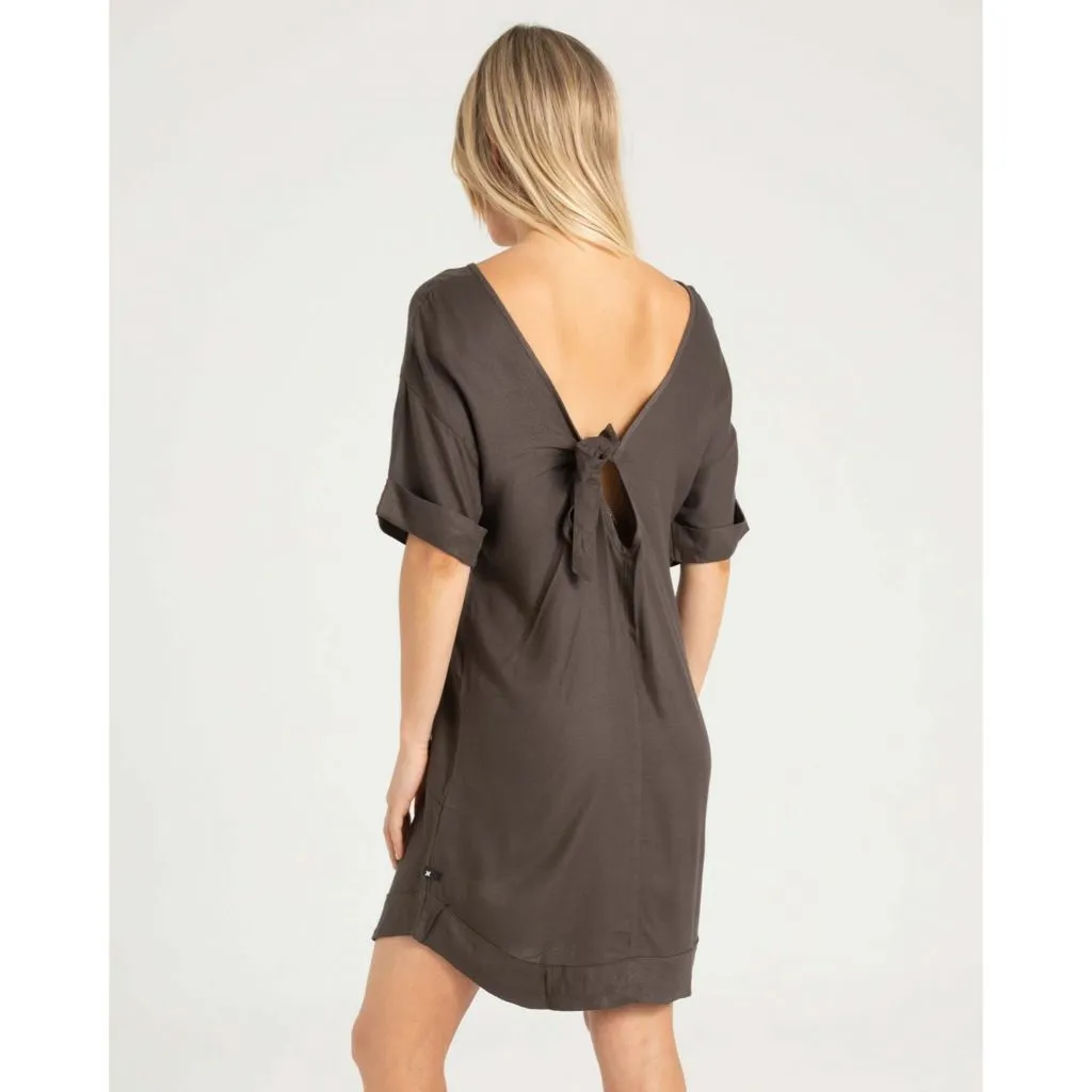 Boxy Tie Back Dress