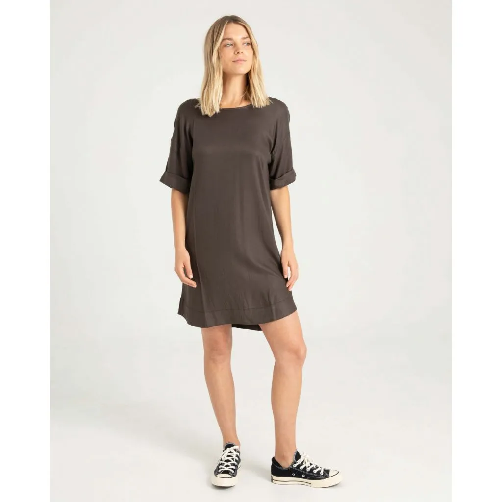 Boxy Tie Back Dress