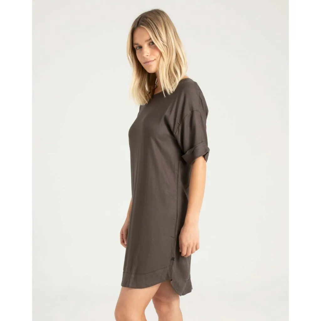 Boxy Tie Back Dress