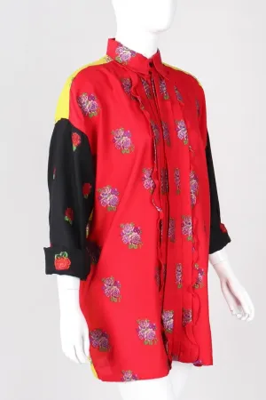 Brocaded Rose Shirt
