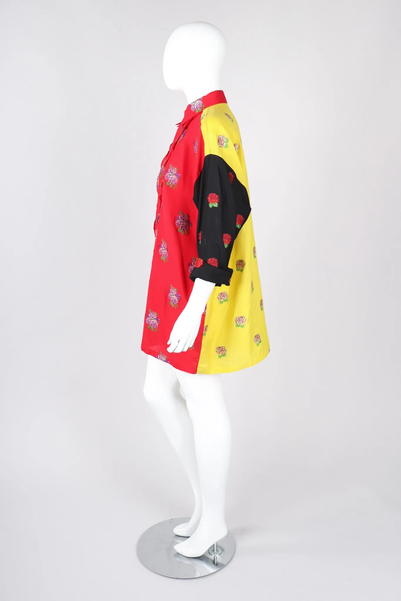 Brocaded Rose Shirt