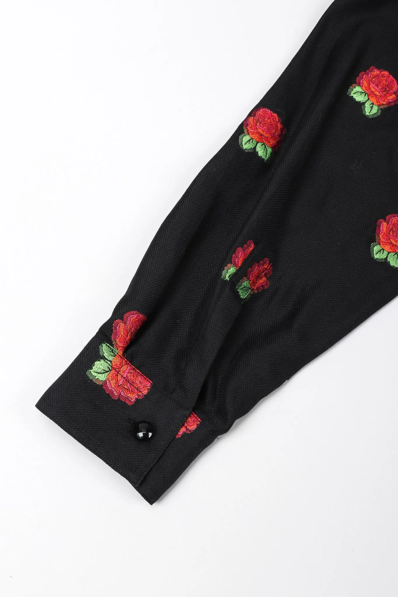 Brocaded Rose Shirt
