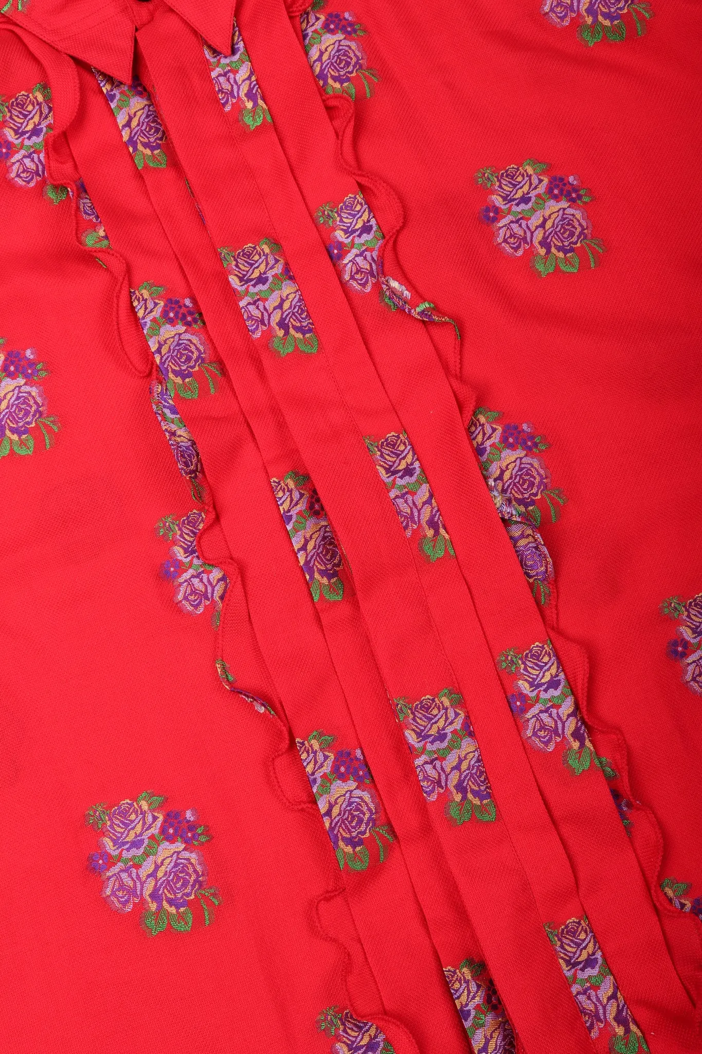 Brocaded Rose Shirt