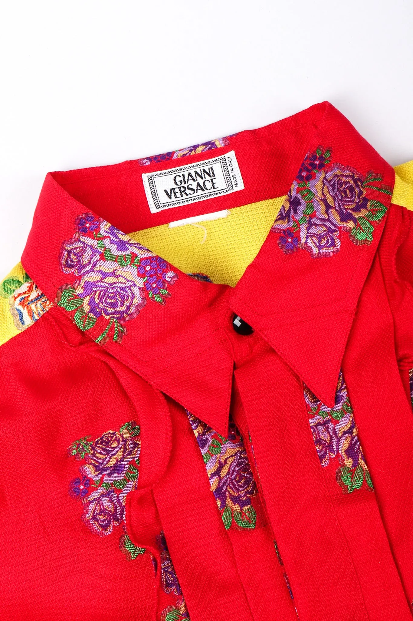 Brocaded Rose Shirt