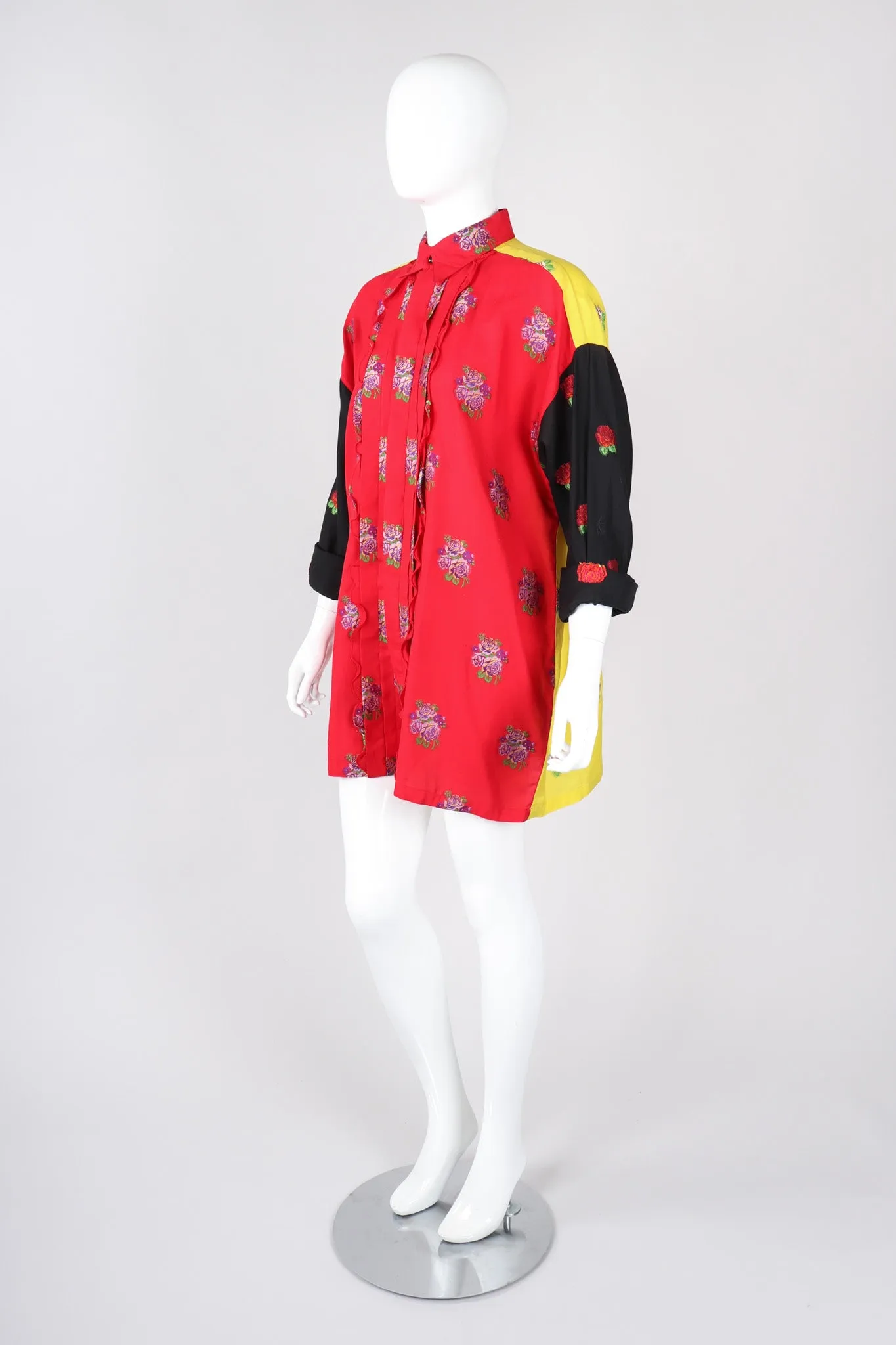 Brocaded Rose Shirt