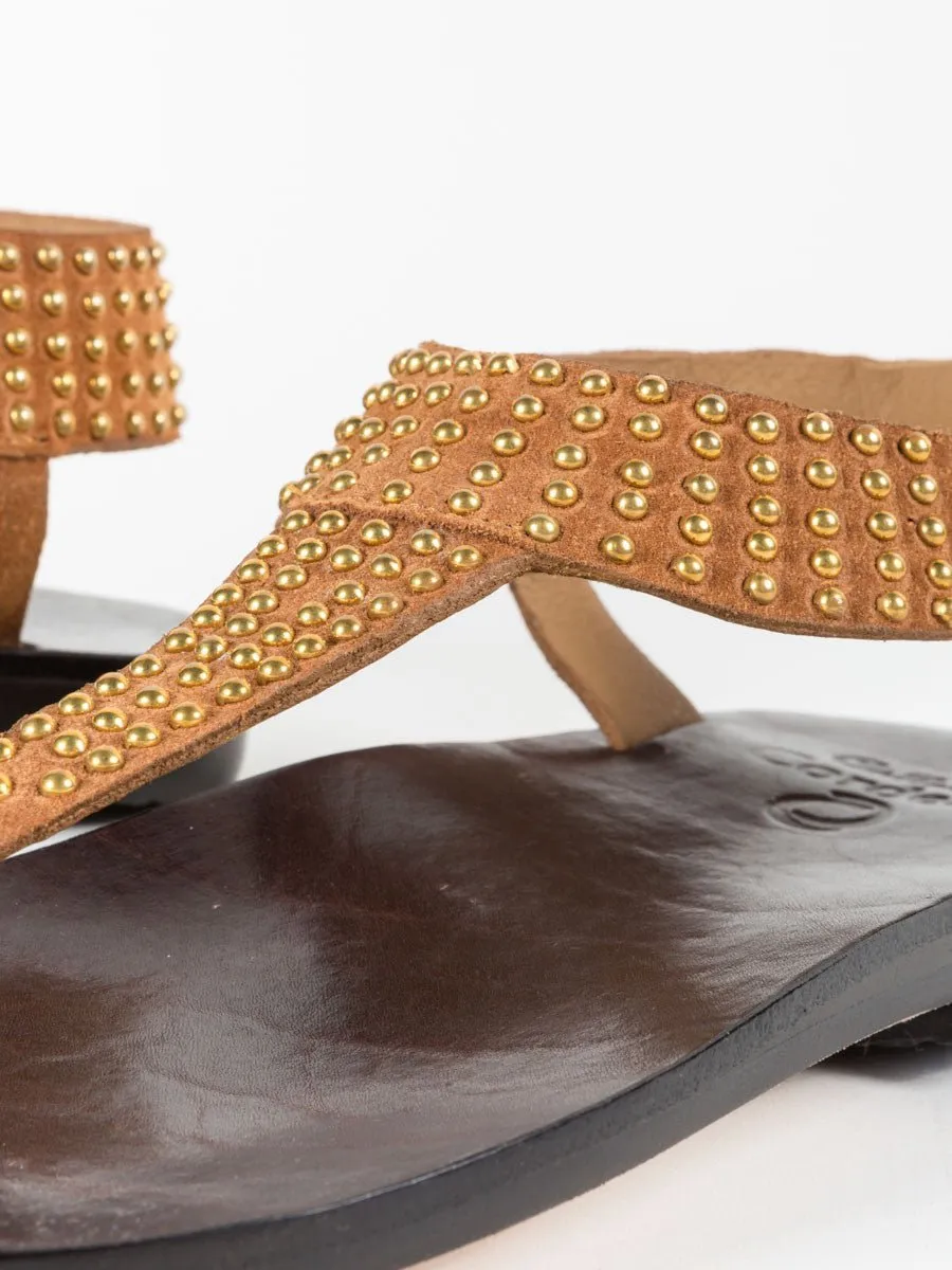caden sandal - cognac