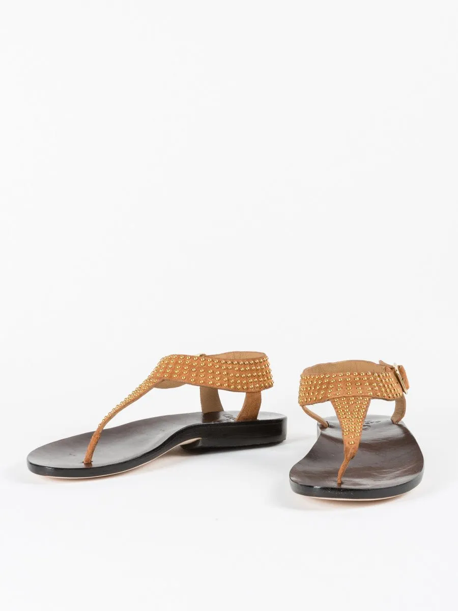 caden sandal - cognac