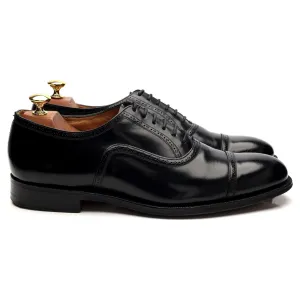 'Charmouth' Black Leather Oxford Brogues UK 9 F