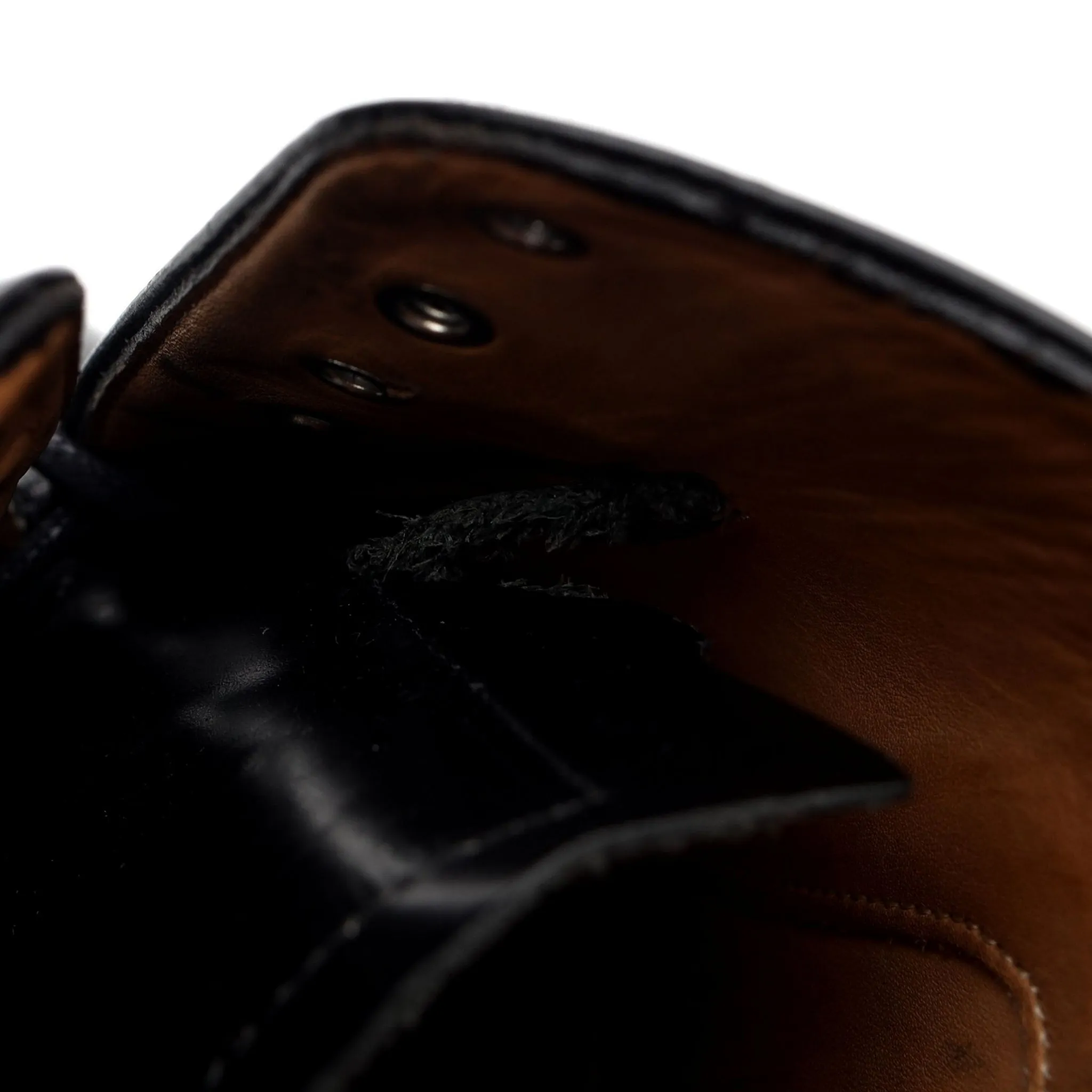 'Charmouth' Black Leather Oxford Brogues UK 9 F