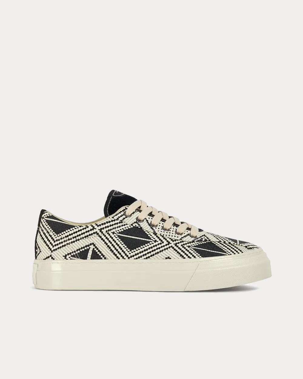 Dellow Trophy Amalsi Woven Ecru Low Top Sneakers