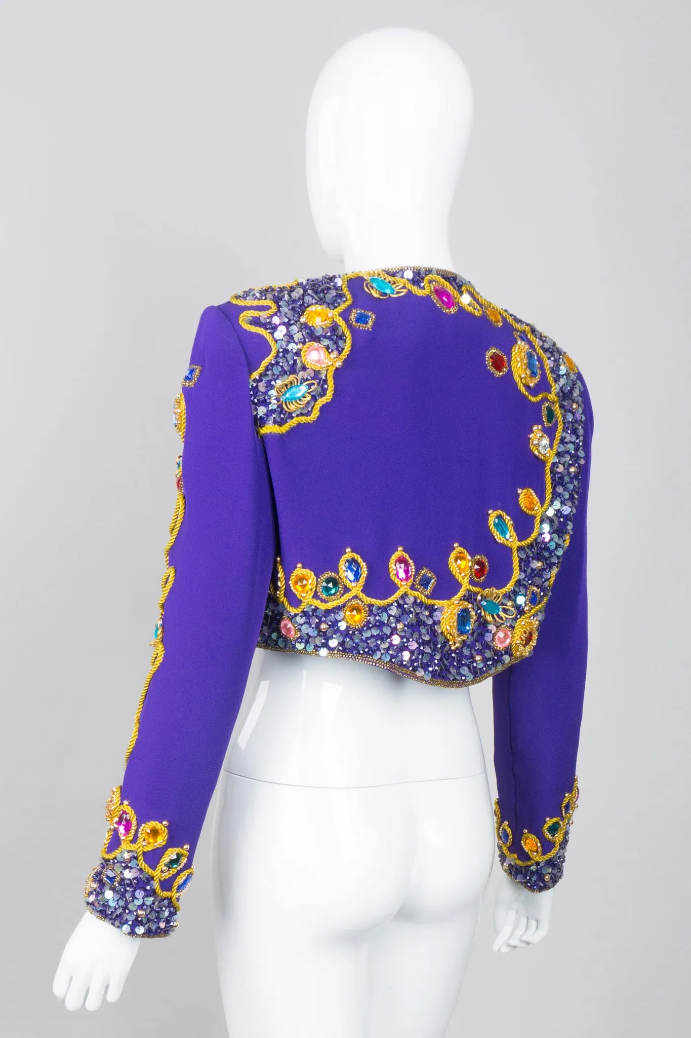 Embellished Crop Jacket