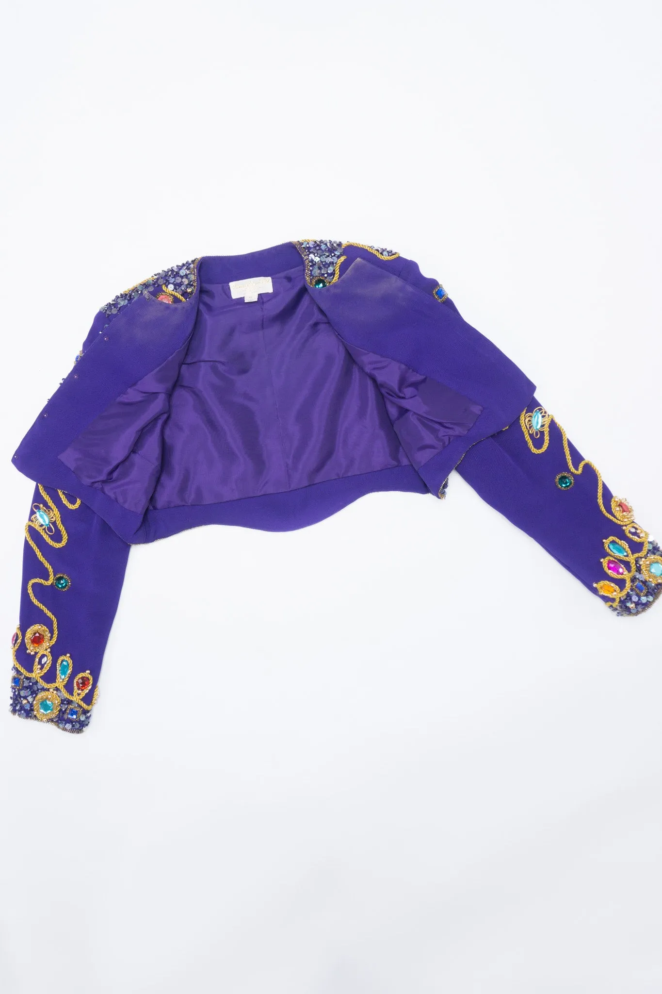 Embellished Crop Jacket