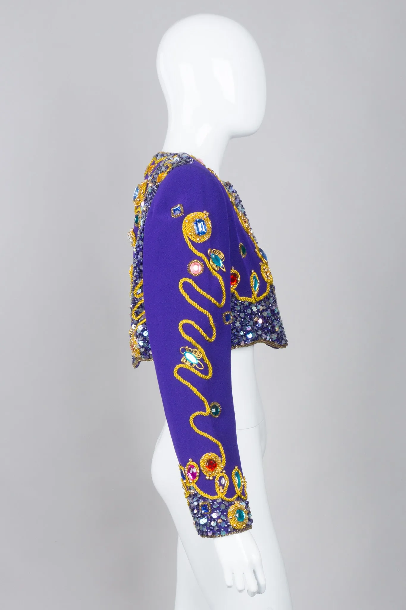 Embellished Crop Jacket