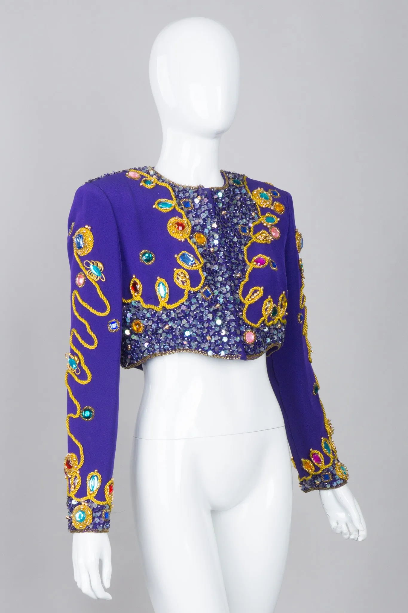 Embellished Crop Jacket