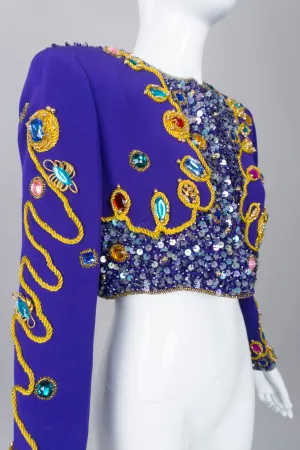 Embellished Crop Jacket