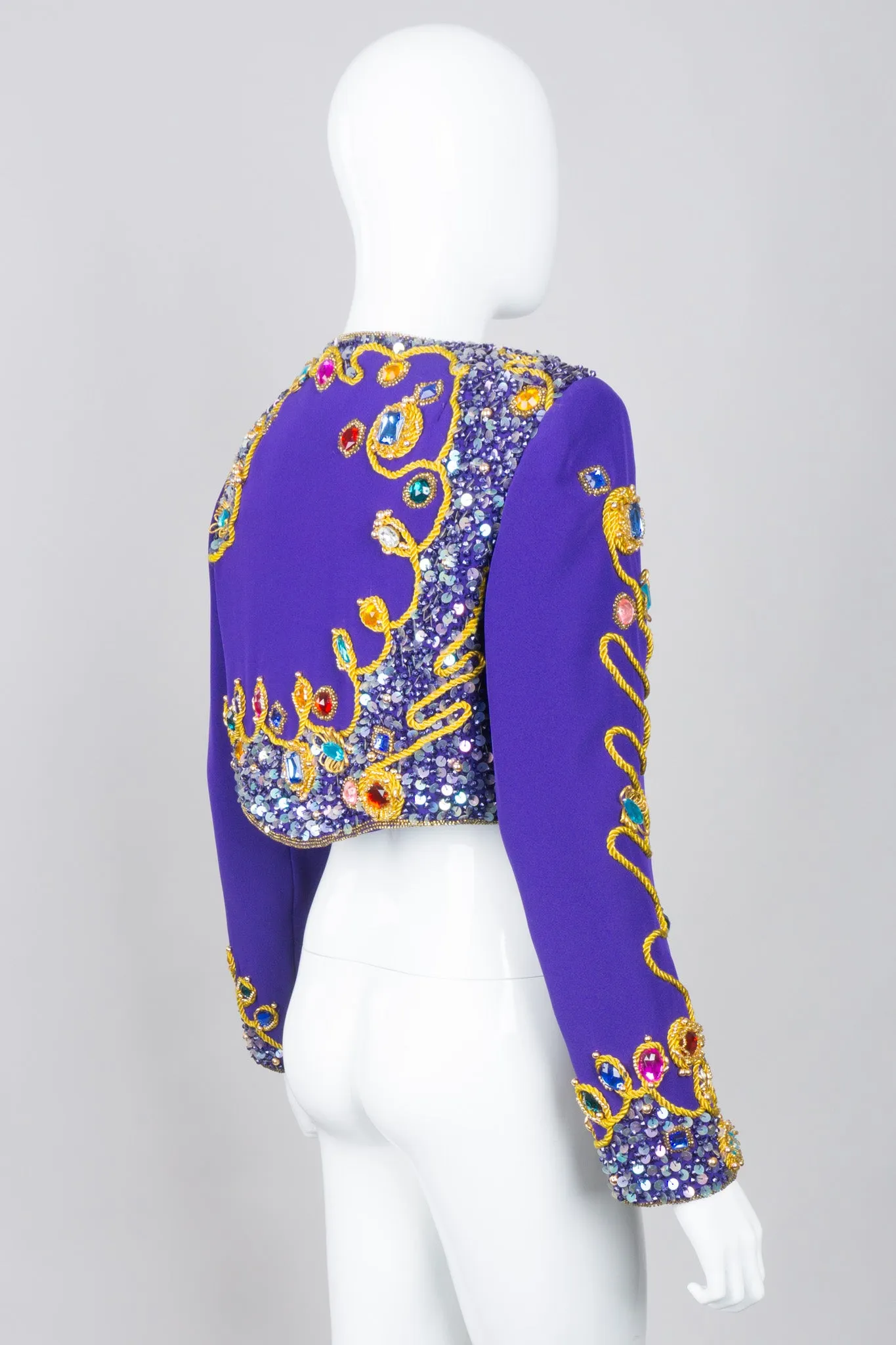 Embellished Crop Jacket