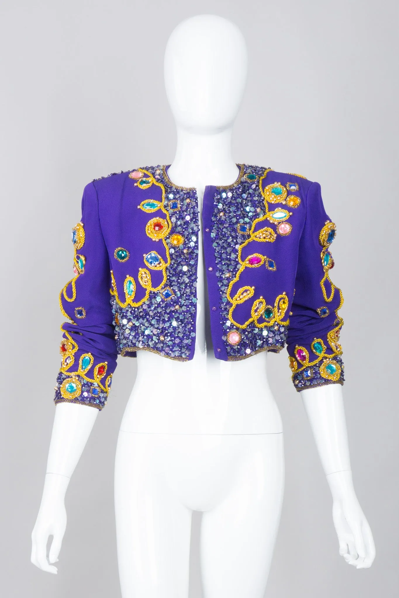 Embellished Crop Jacket