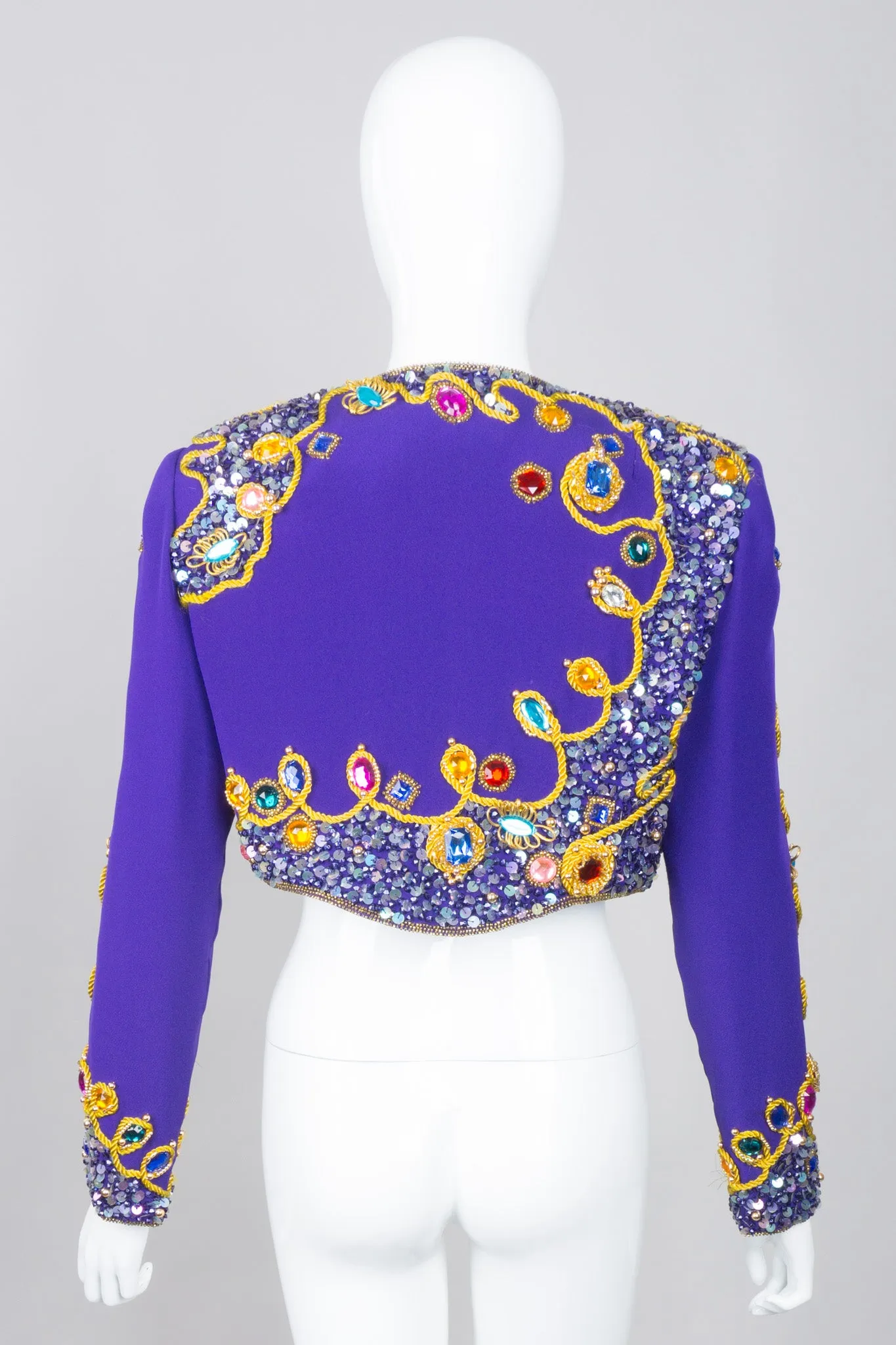 Embellished Crop Jacket