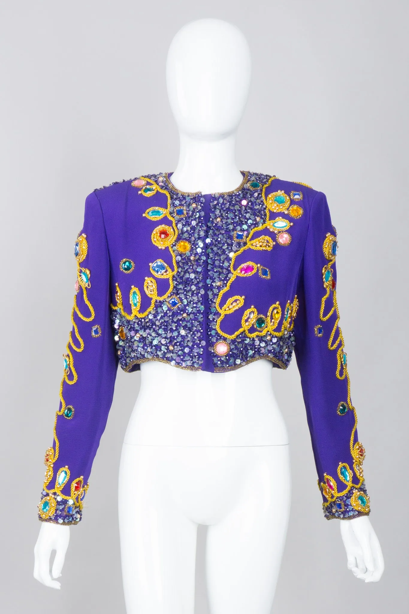 Embellished Crop Jacket