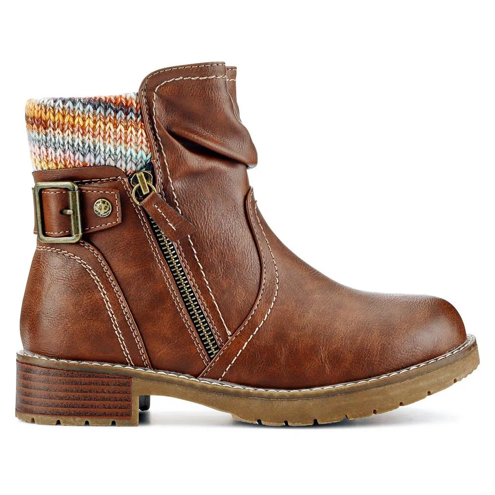 Extra-Wide Knitted Cuff Boots - BELLINI / 326 750