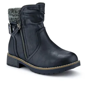 Extra-Wide Knitted Cuff Boots - BELLINI / 326 750