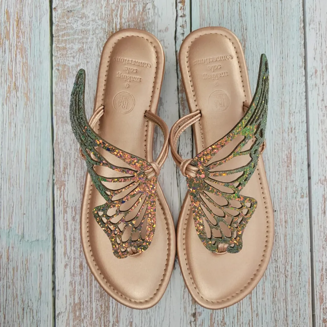 Glass Wing Sandal