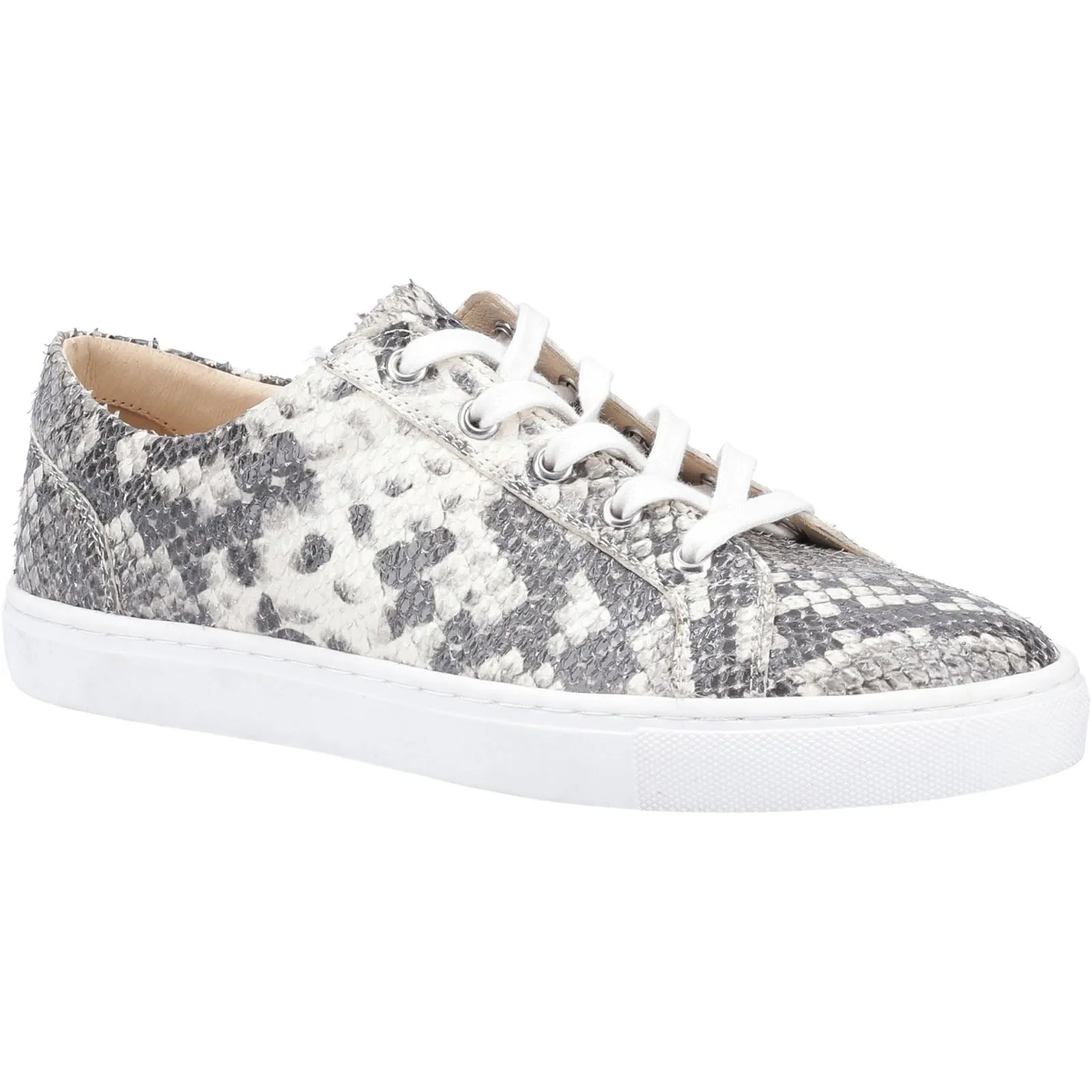 Hush Puppies Tessa Laces Ladies Shoes in Python