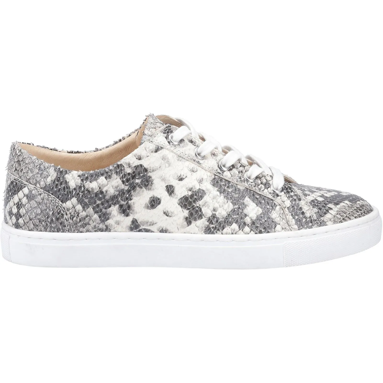 Hush Puppies Tessa Laces Ladies Shoes in Python