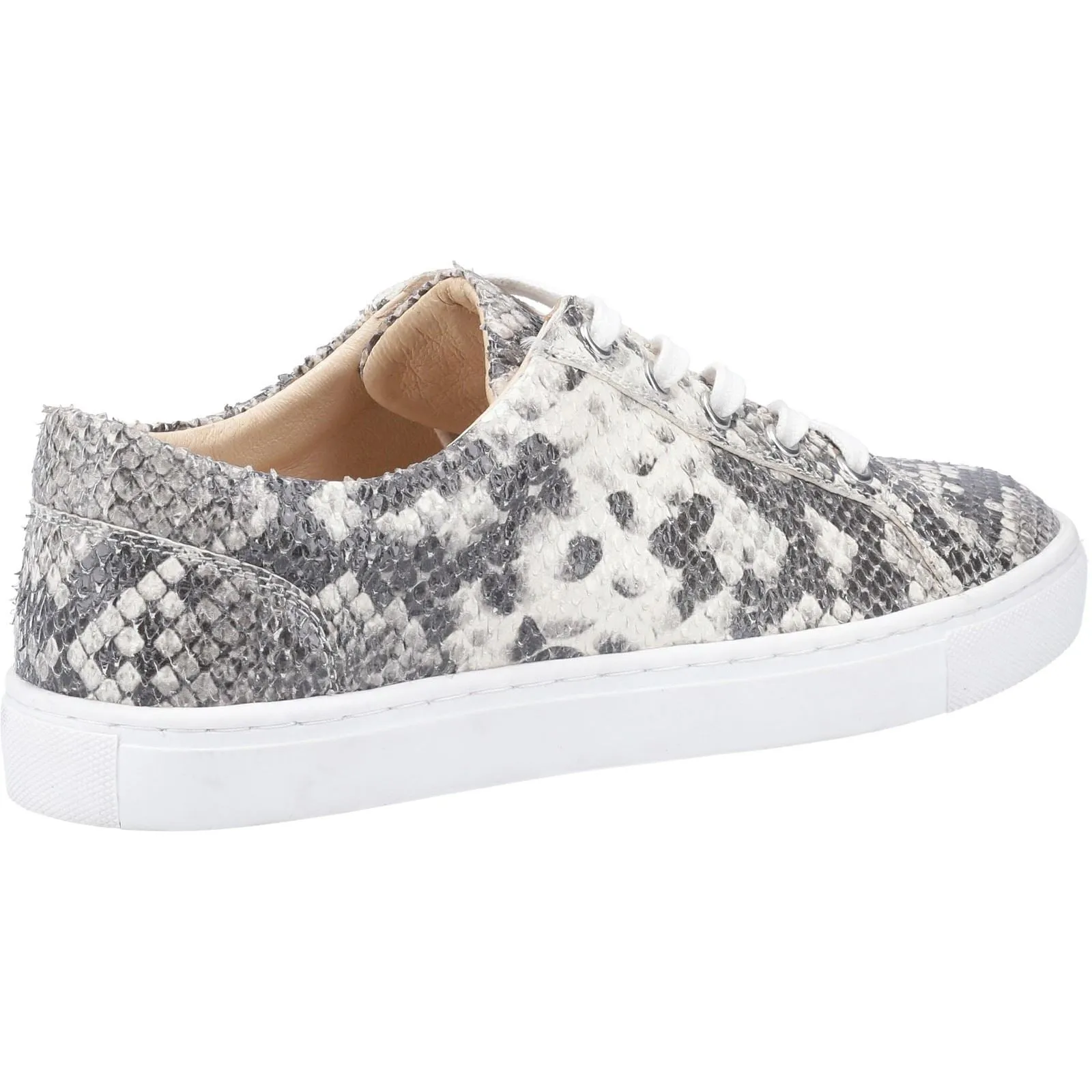 Hush Puppies Tessa Laces Ladies Shoes in Python