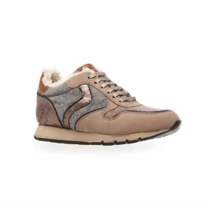 Julia Fur Lined Sneaker - Beige