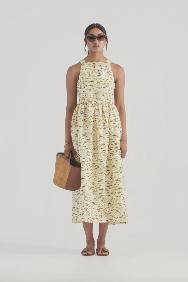 Mari Dress - Citrus Print