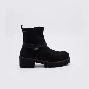 MTNG Waterproof Boot in Black Nubuck