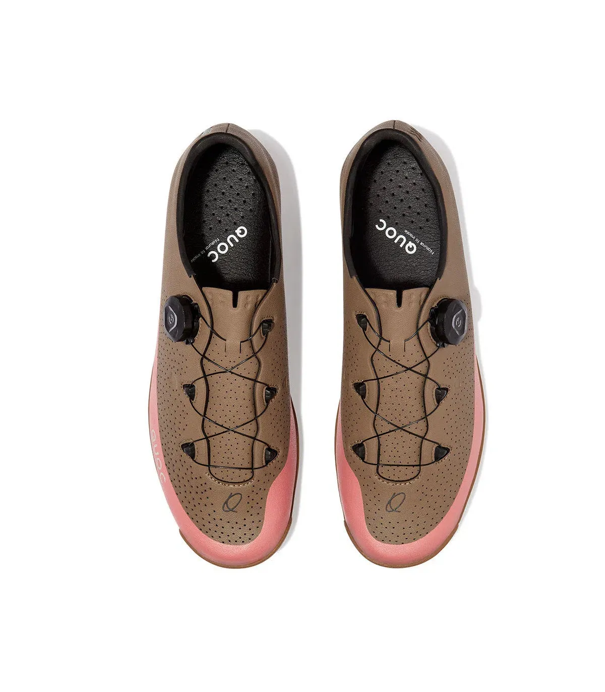 QUOC Gran Tourer II Gravel MTB Cycling Shoes Boa - Pink