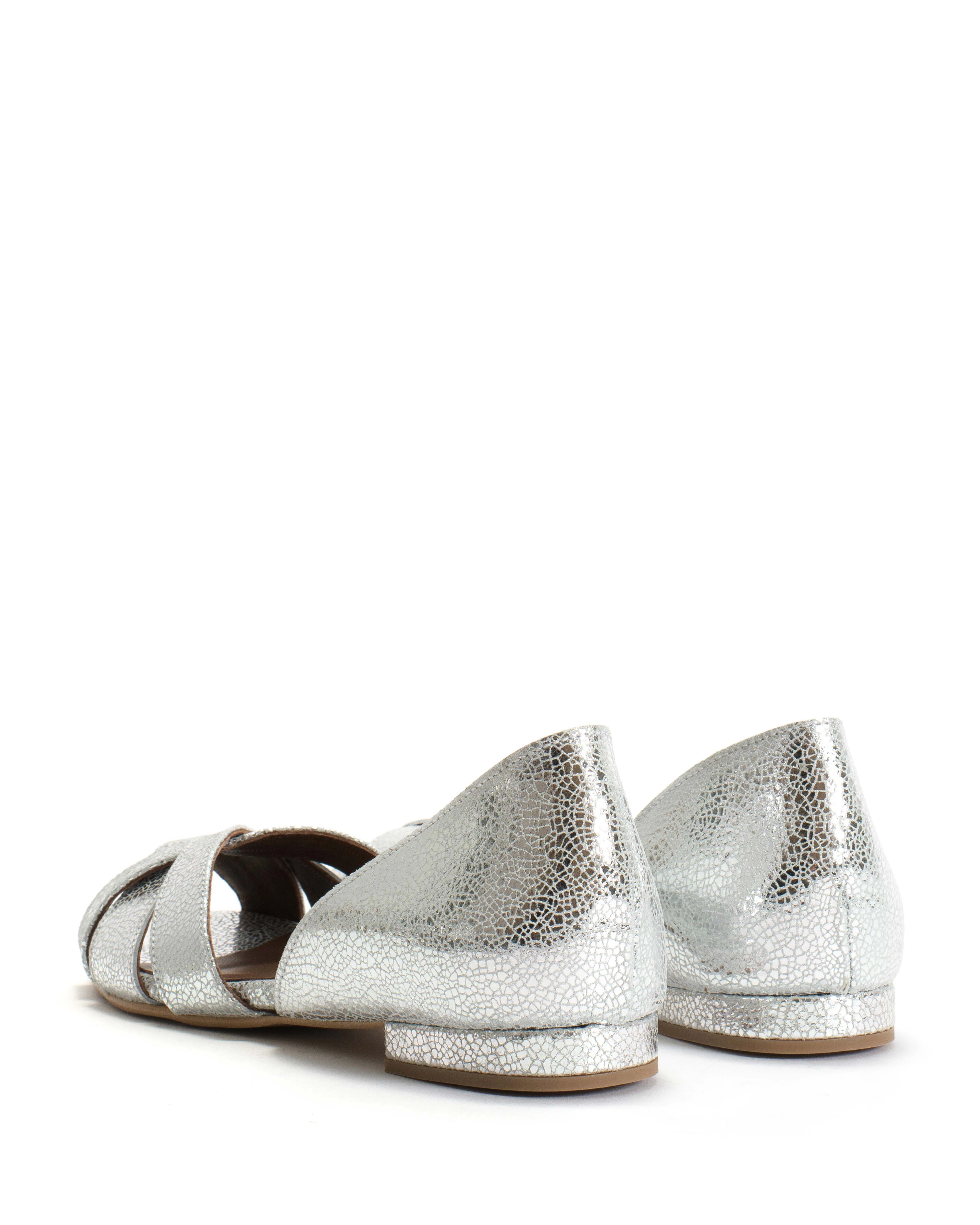 Sanni 20 Crackled metallic goat Silver