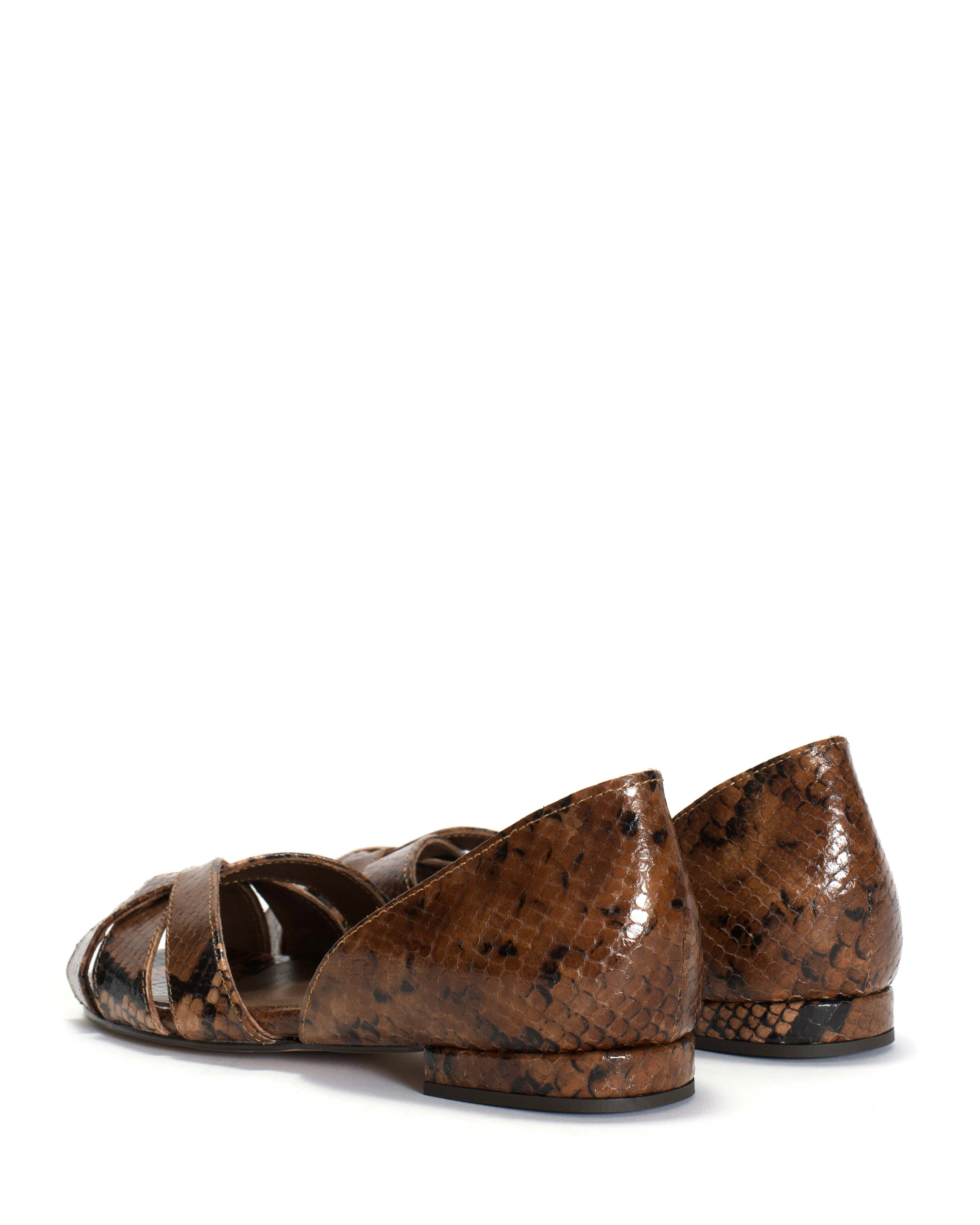 Sanni 20 Snake calf Hazelnut