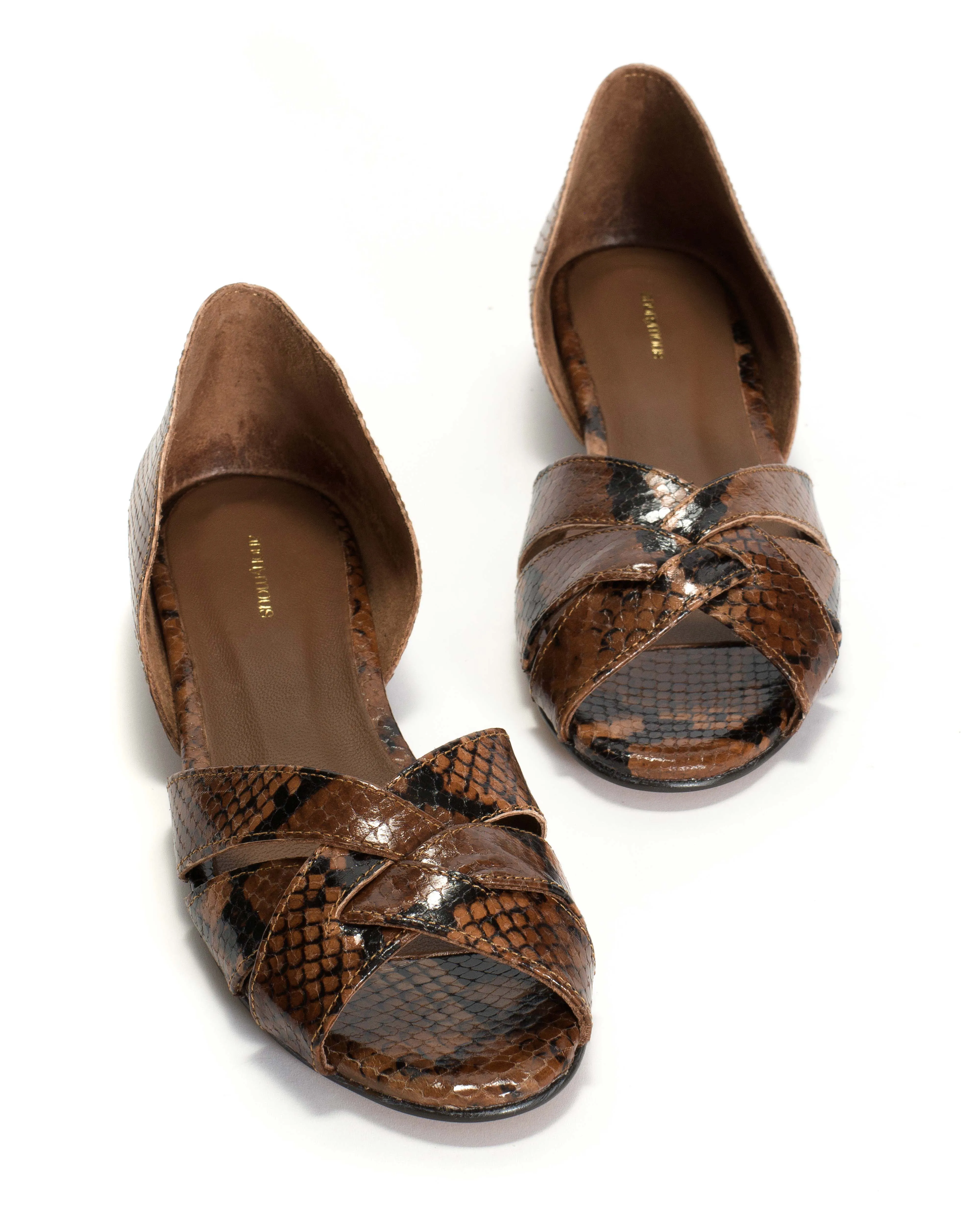 Sanni 20 Snake calf Hazelnut