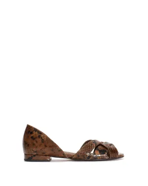 Sanni 20 Snake calf Hazelnut